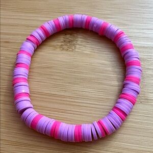 ‼️5/$25‼️ Vibrant Pink and Purple Beaded Bracelet